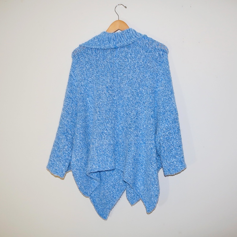 Free People BFF Cardigan in Big Blue - Picture 4 of 10